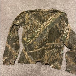 Camouflage long sleeve shirt